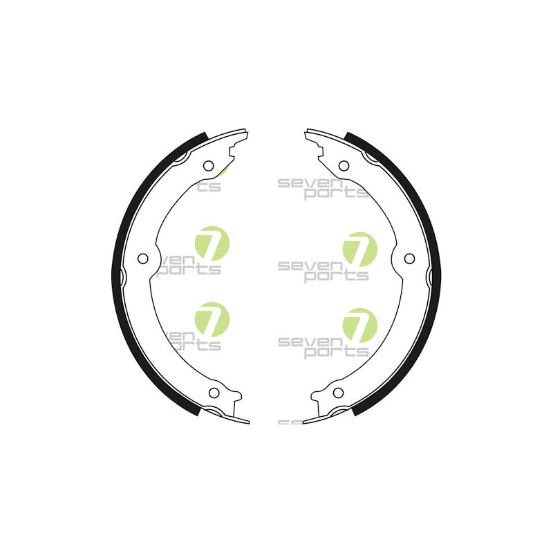 Ganasce freno - SEVEN