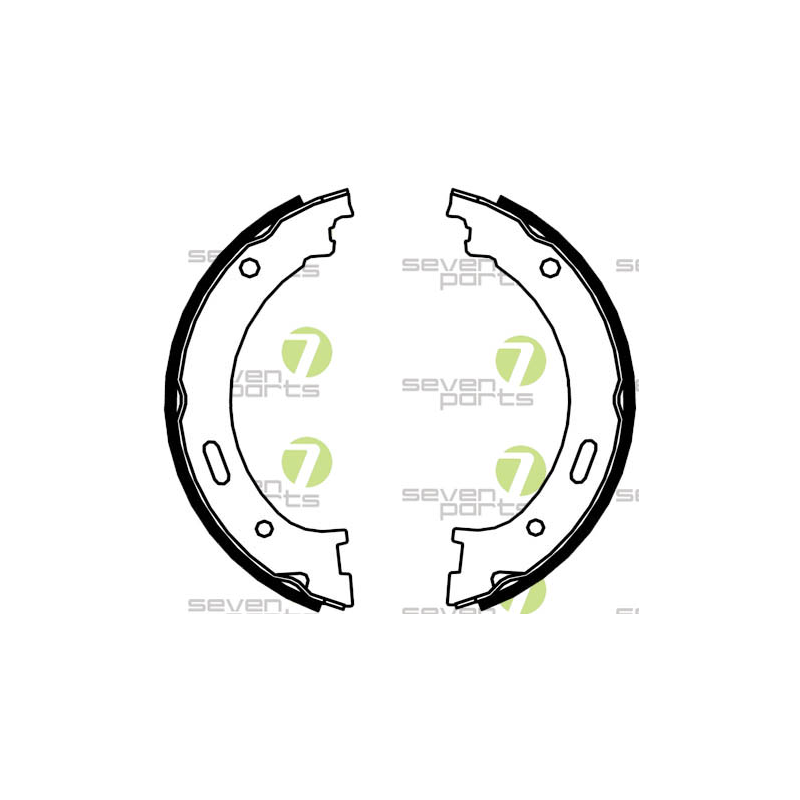 Ganasce freno - SEVEN