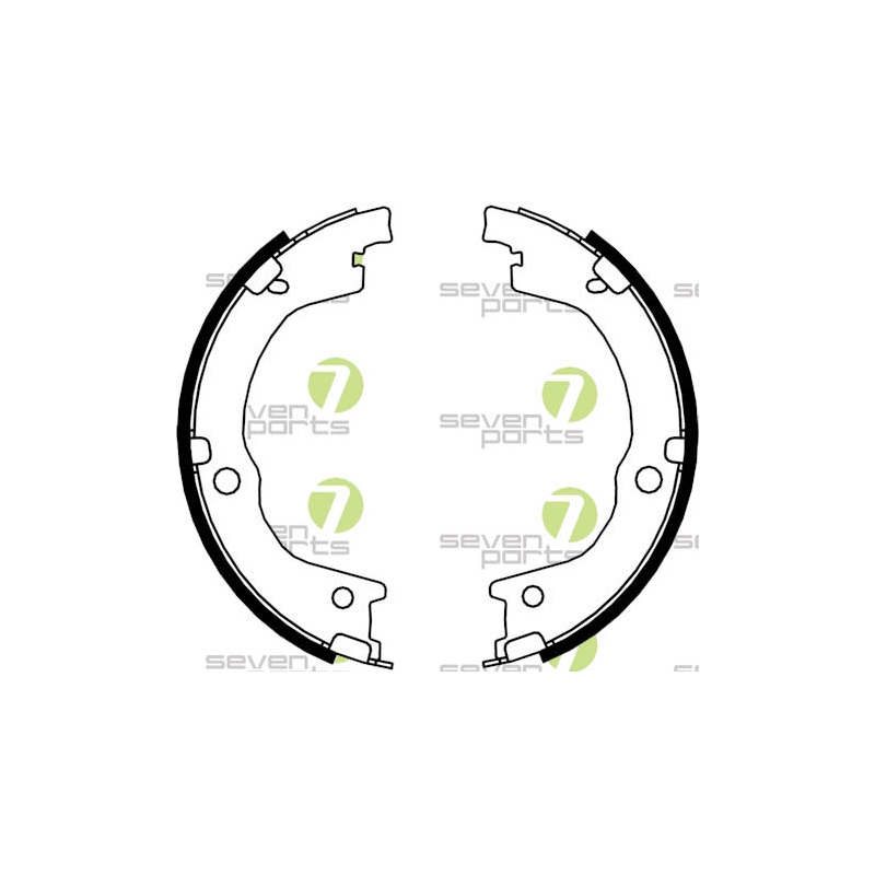 Ganasce freno - SEVEN