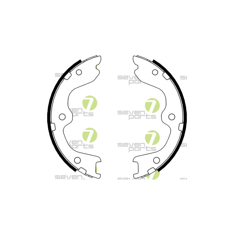 Ganasce freno - SEVEN