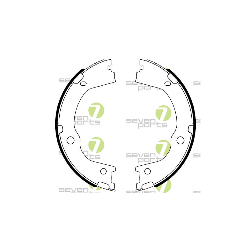 Ganasce freno - SEVEN