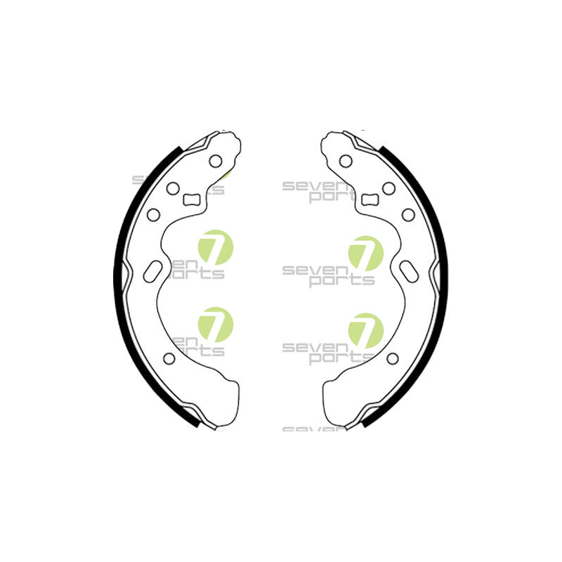 Ganasce freno - SEVEN