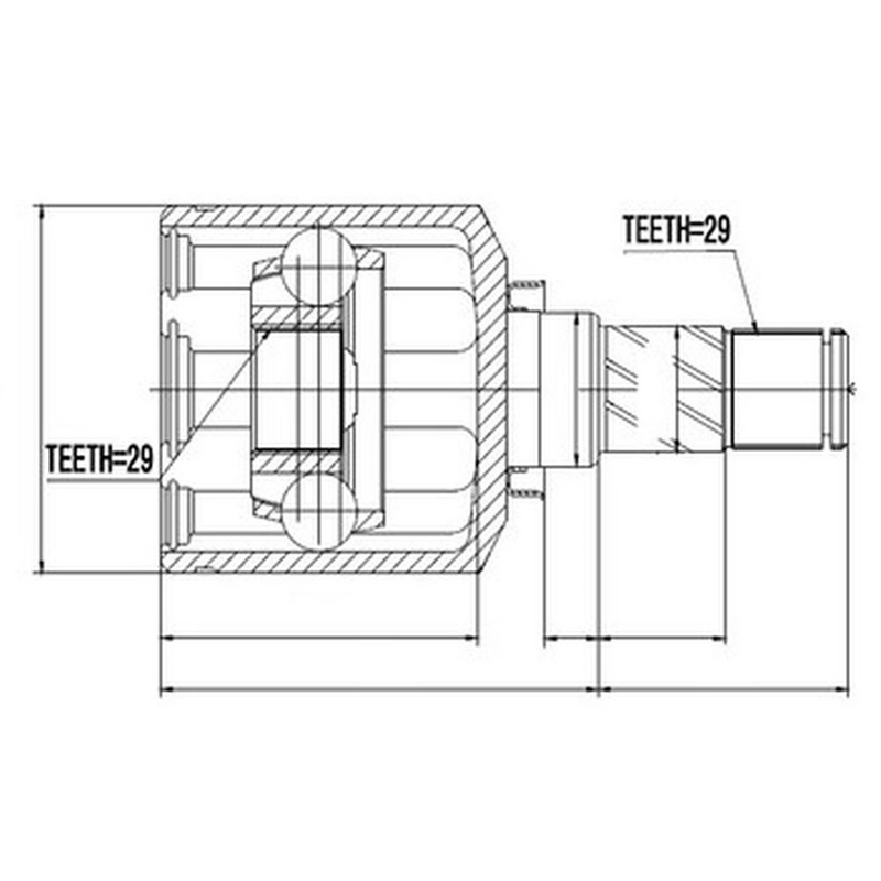 Giunto omocinetico - SEVEN