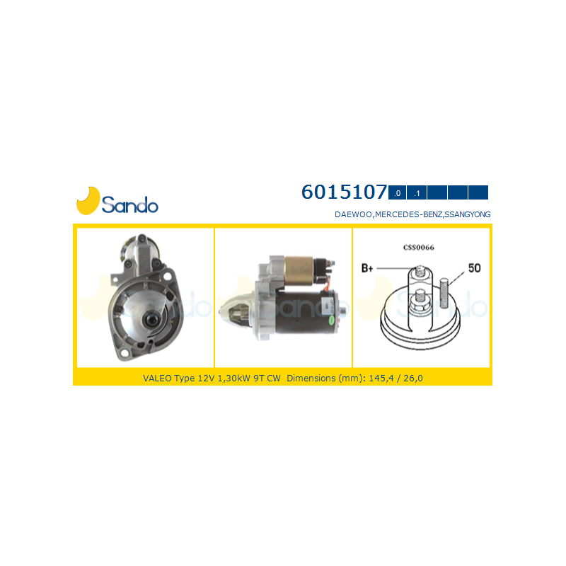 Motorino avviamento - SANDO