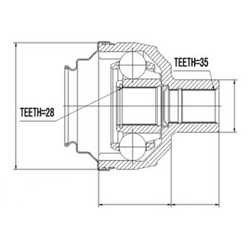 Giunto omocinetico - SEVEN