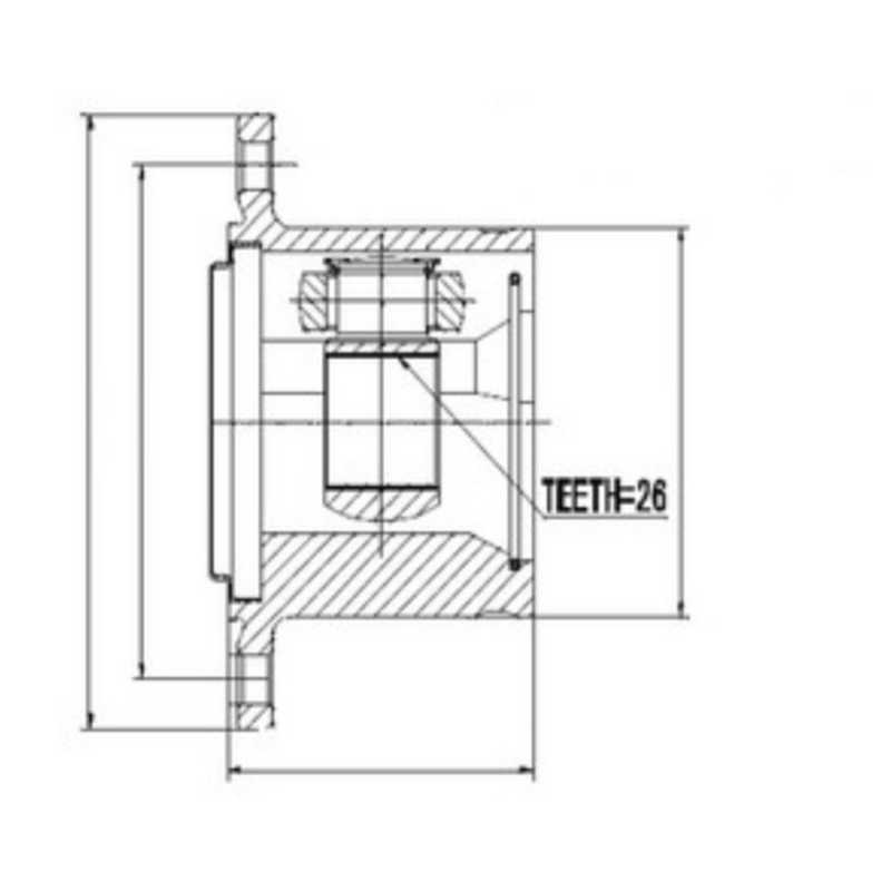 Giunto omocinetico - SEVEN