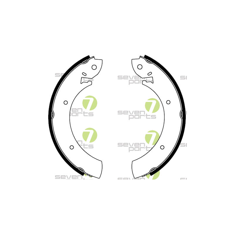 Ganasce freno - SEVEN