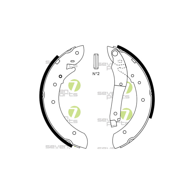 Molla sospensione asse posteriore - SEVEN