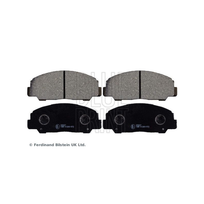 Pastiglie freno asse anteriore - BLUE PRINT