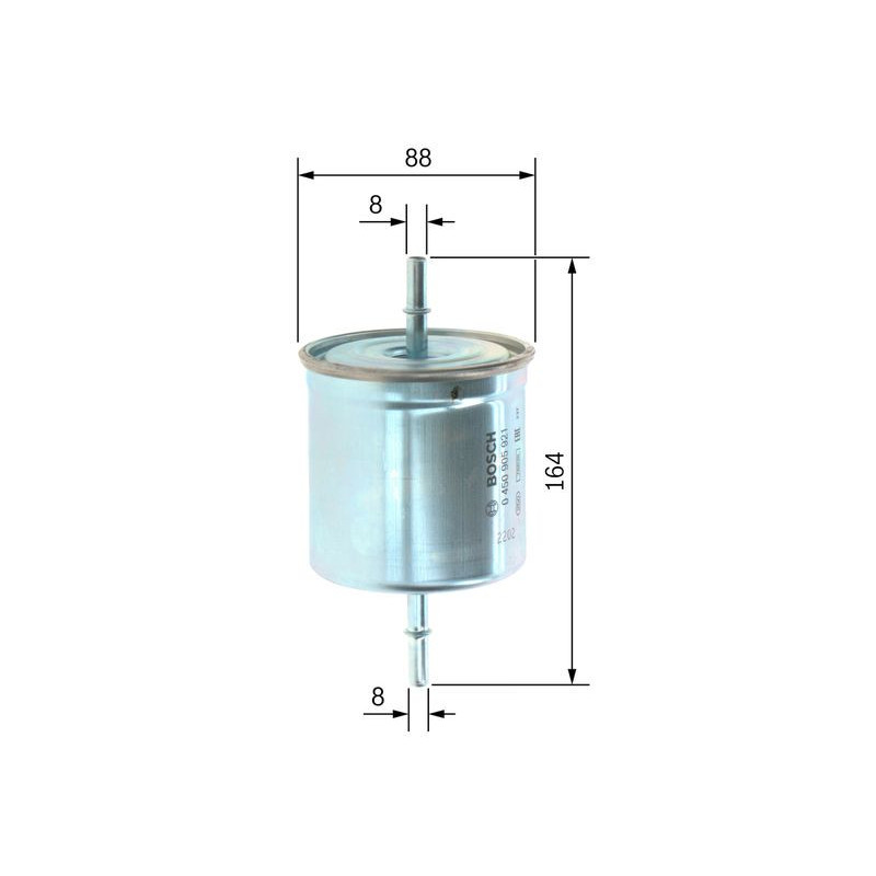 Filtro carburante - BOSCH