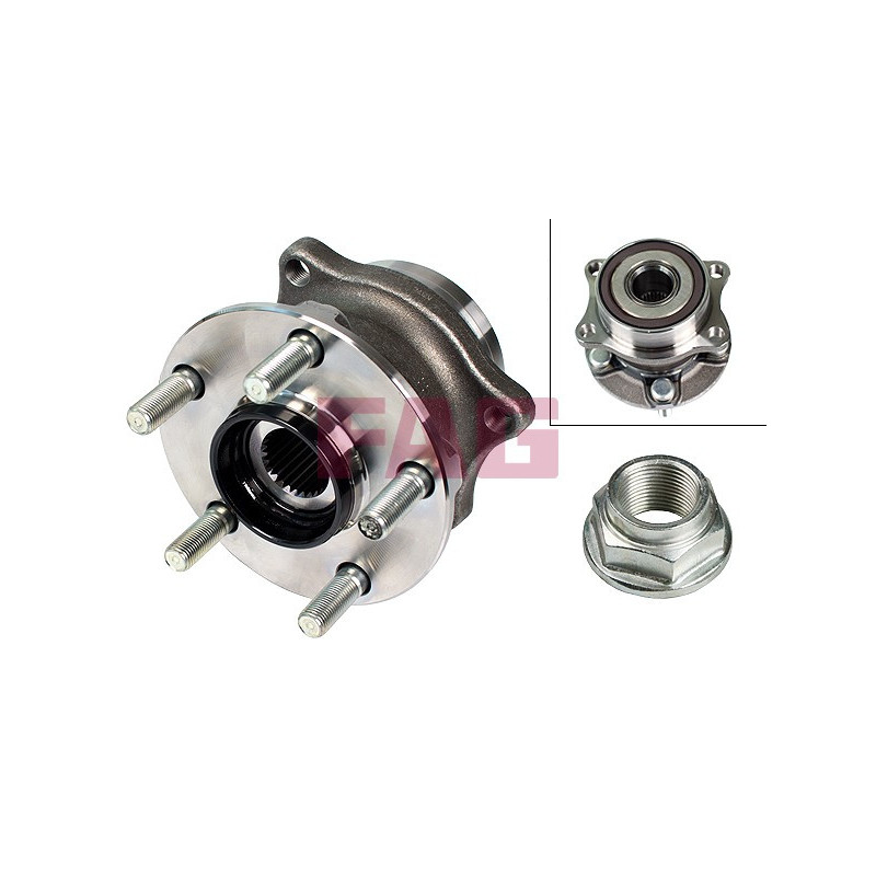 Cuscinetto ruota asse posteriore - FAG