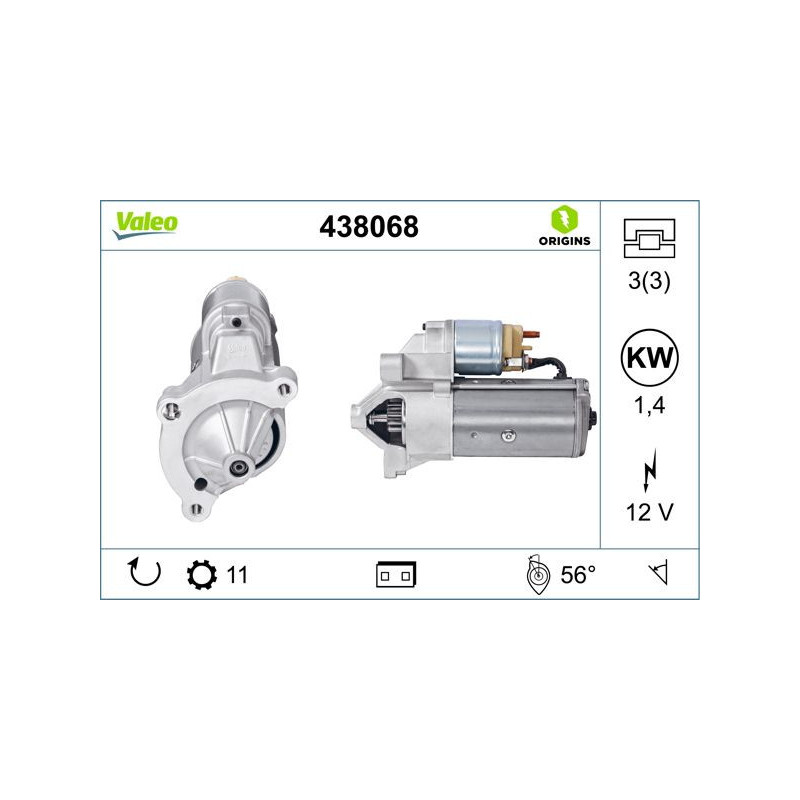 Motorino avviamento - VALEO