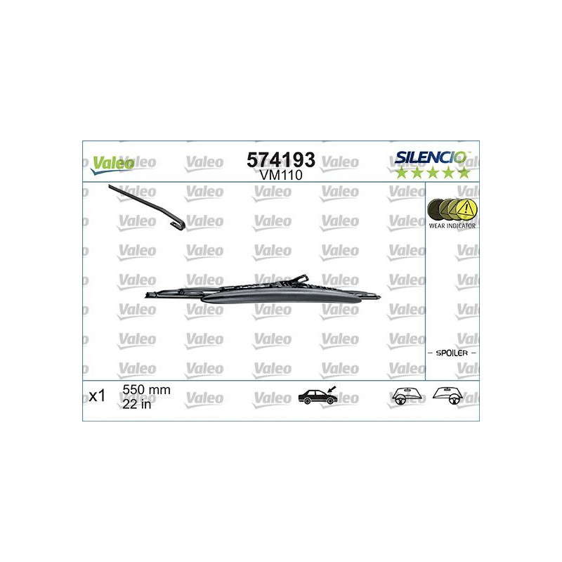 Spazzole tergicristalli - VALEO