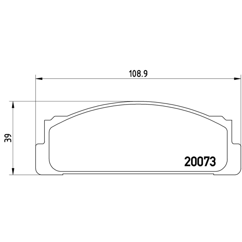 Pastiglie freno asse anteriore - BREMBO