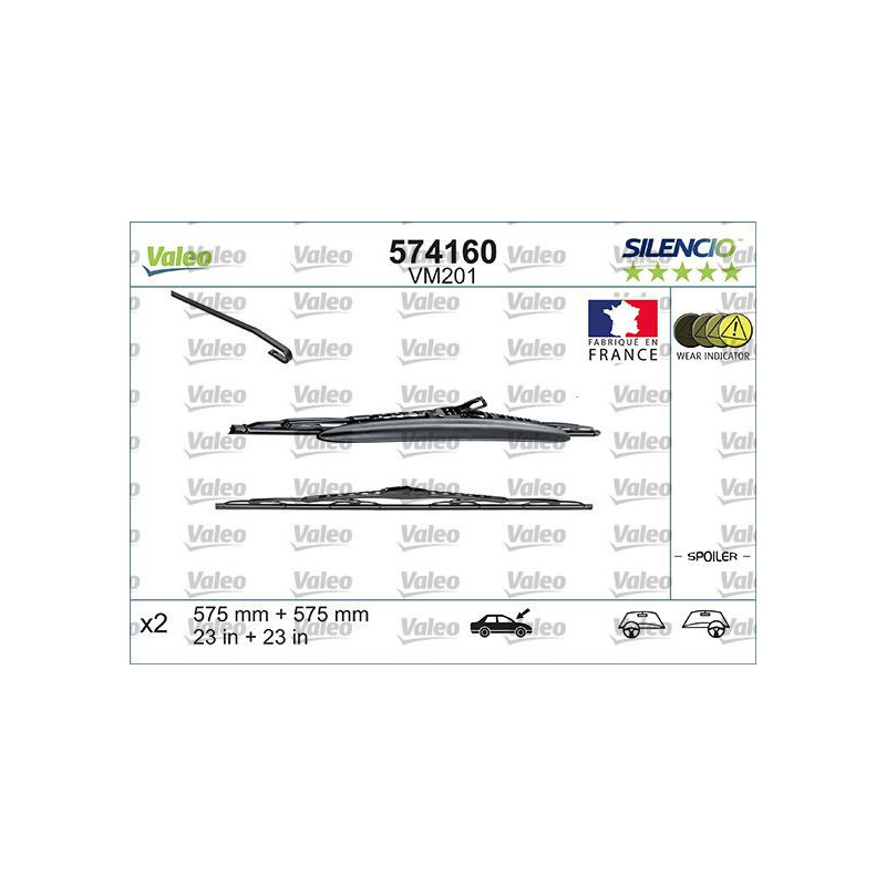 Spazzole tergicristalli - VALEO