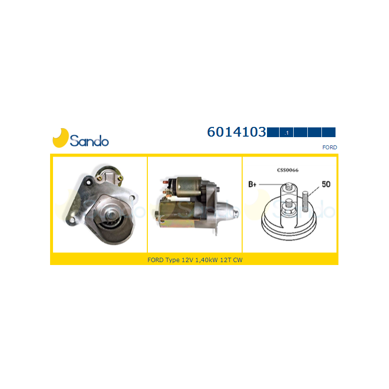 Motorino avviamento - SANDO