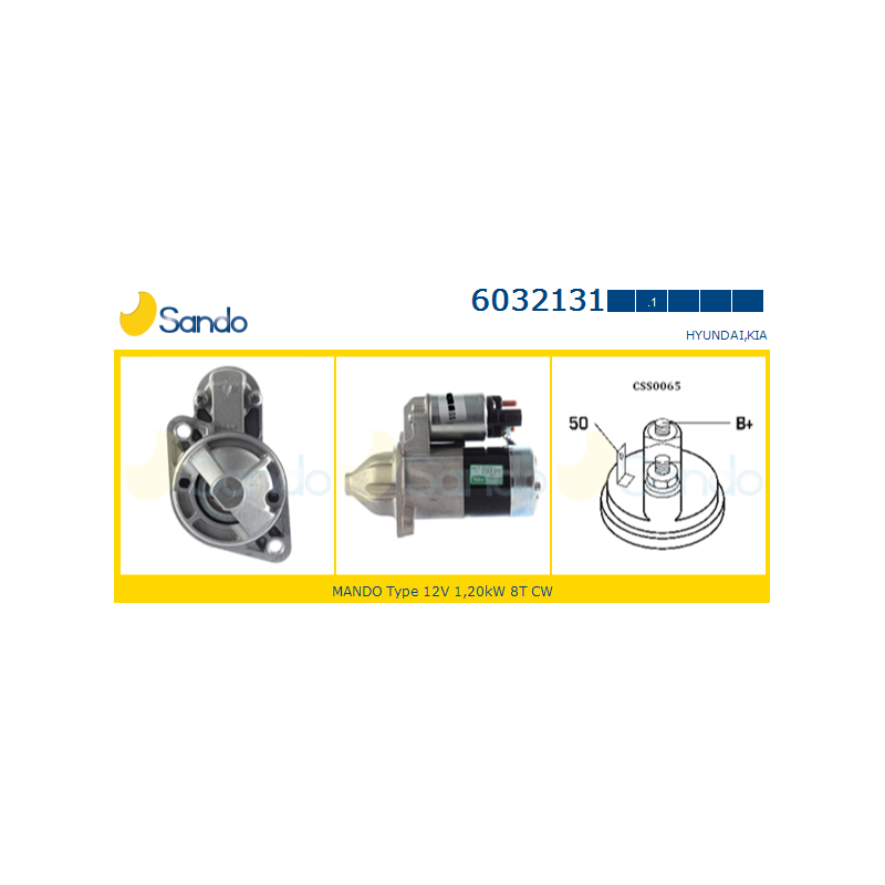 Motorino avviamento - SANDO