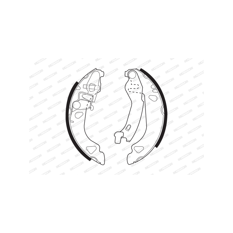 Ganasce freno - FERODO