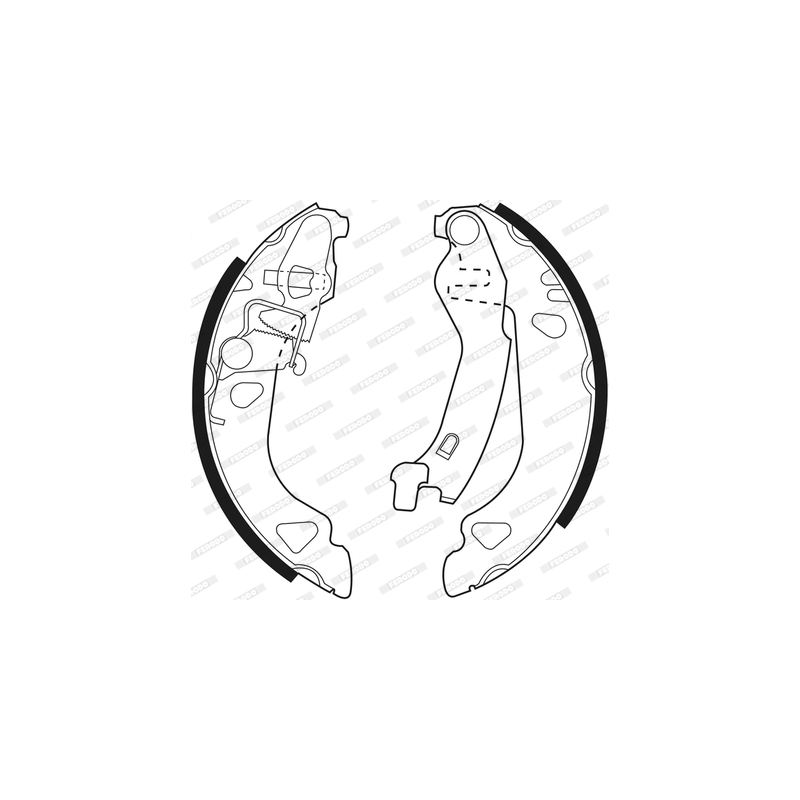 Ganasce freno - FERODO