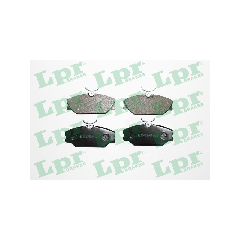 Pastiglie freno asse anteriore - LPR I.