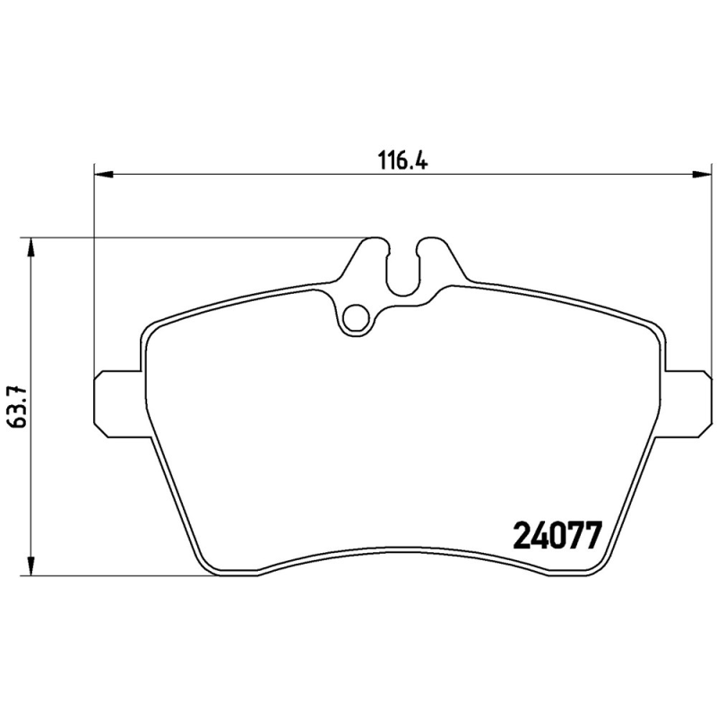 Pastiglie freno asse anteriore - BREMBO