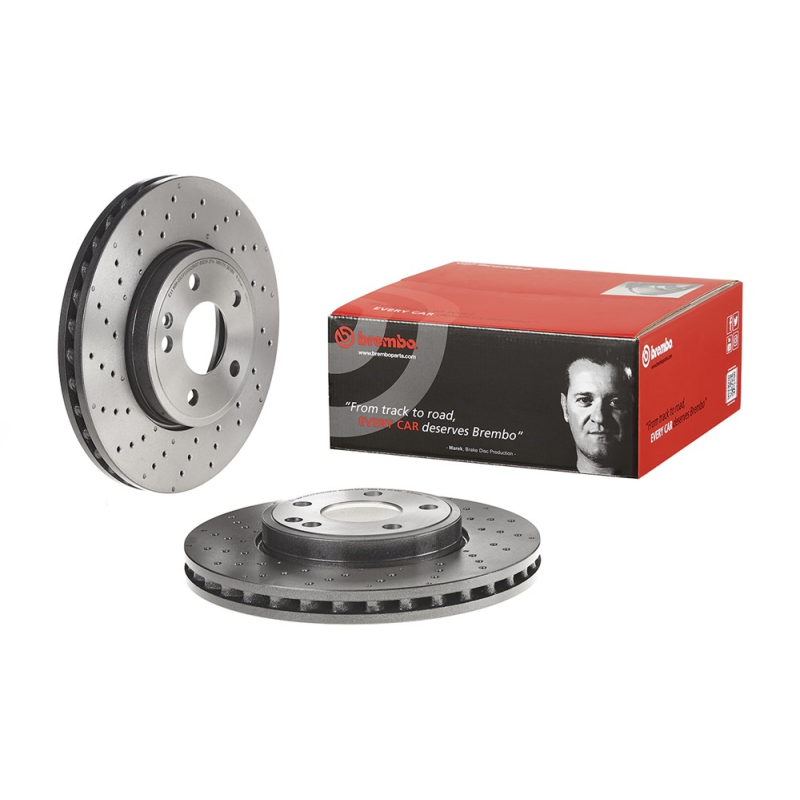 Disco freno asse anteriore - BREMBO