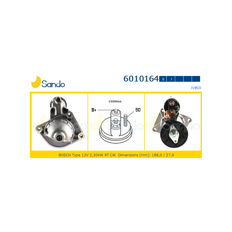 Motorino avviamento - SANDO