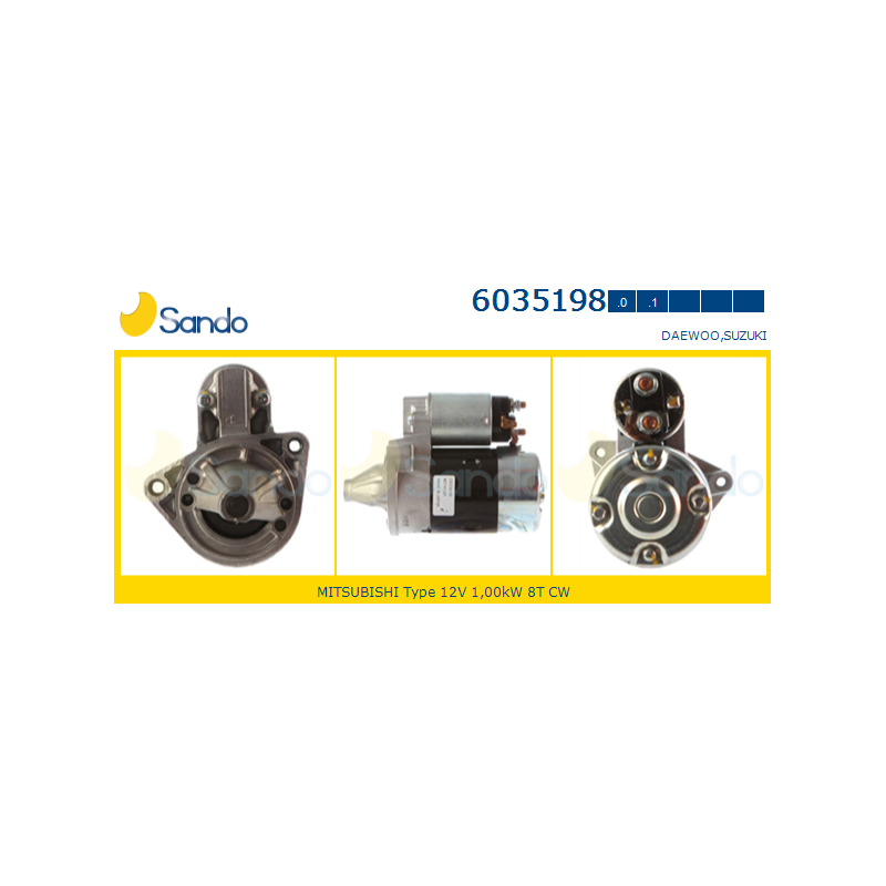 Motorino avviamento - SANDO