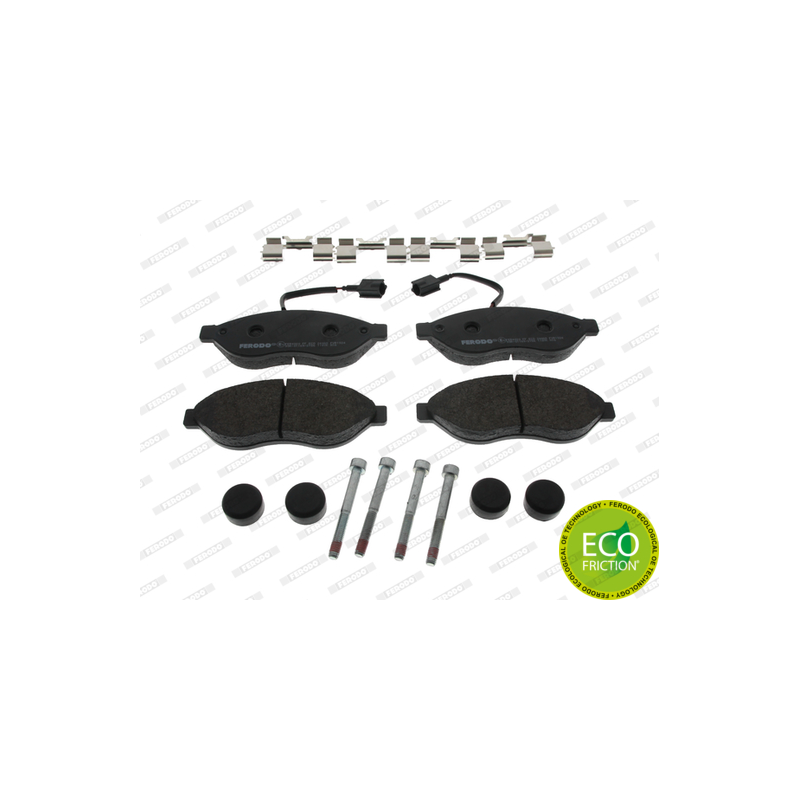 Pastiglie freno asse anteriore - FERODO