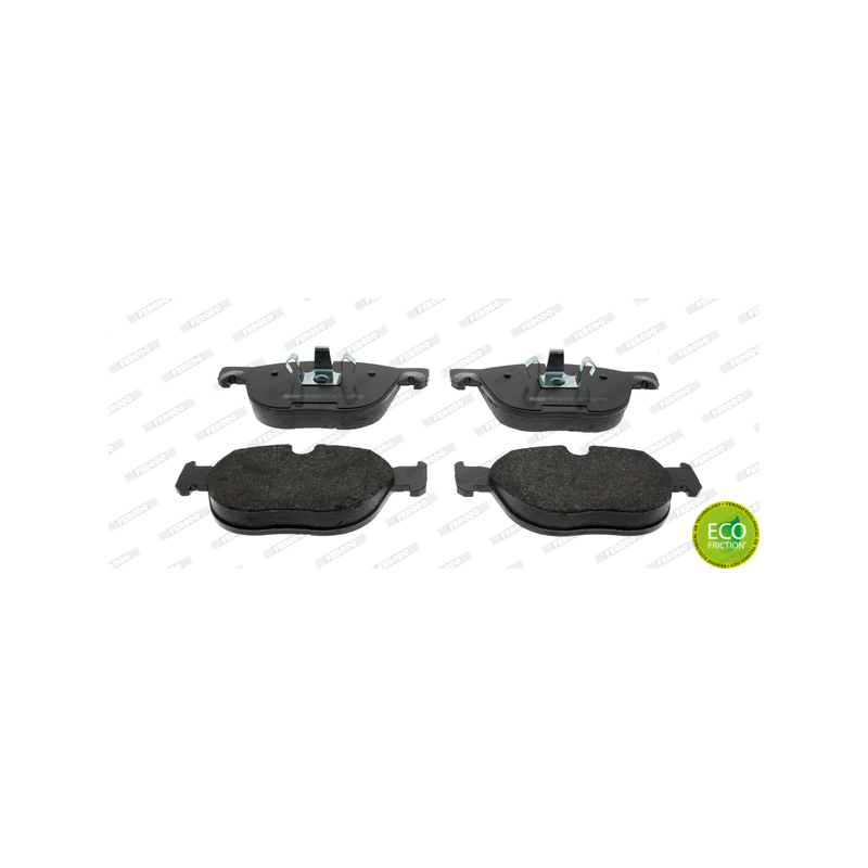 Pastiglie freno asse anteriore - FERODO