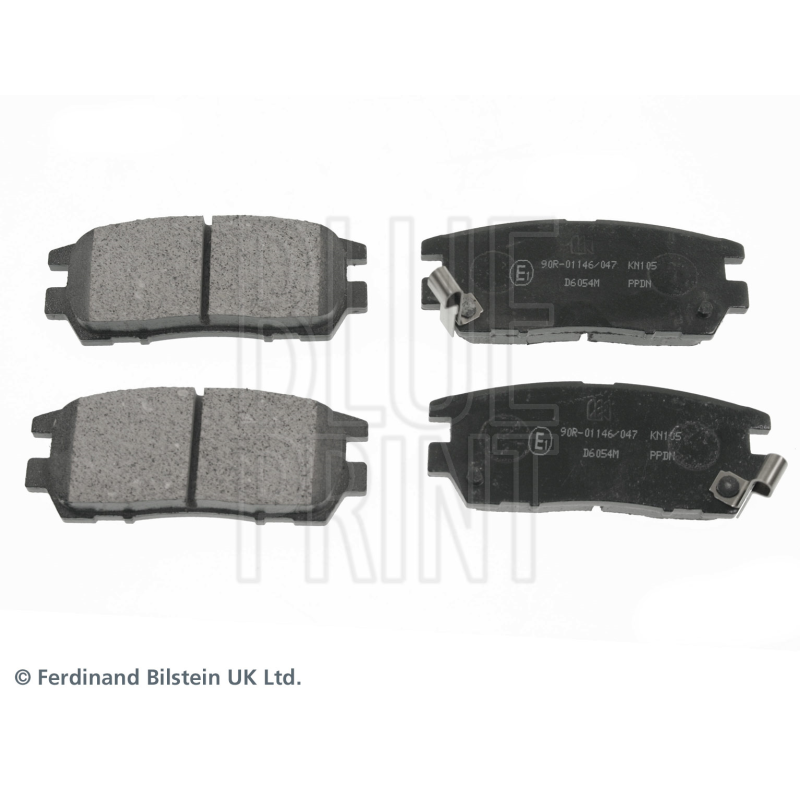 Pastiglie freno asse posteriore - BLUE PRINT