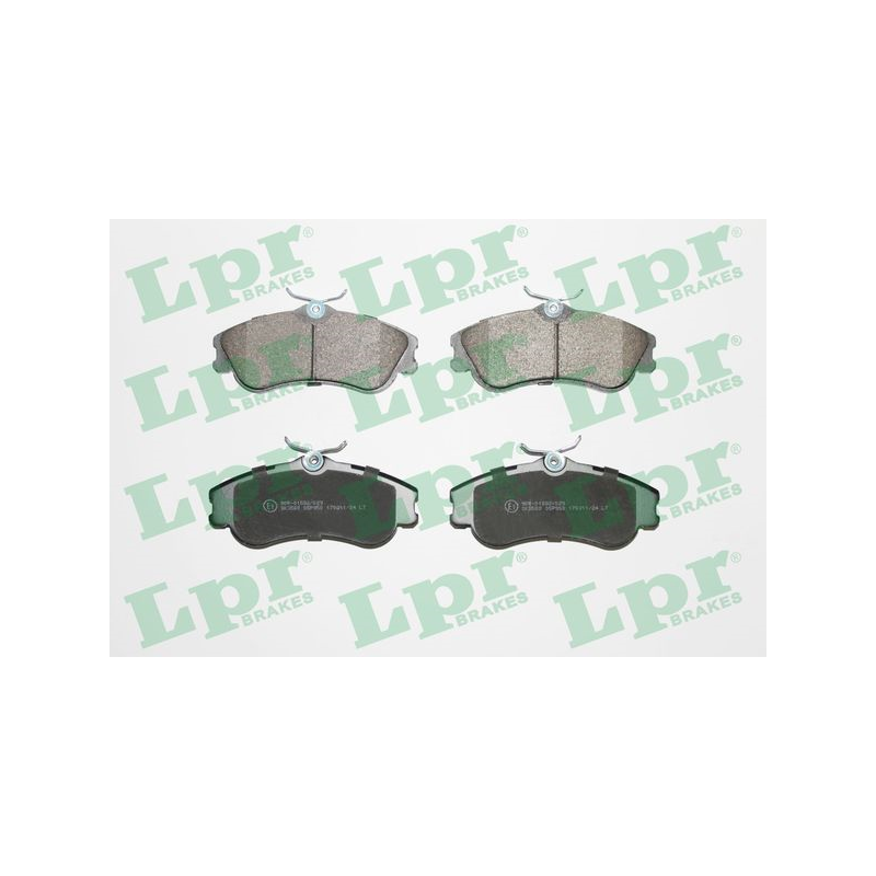 Pastiglie freno asse anteriore - LPR I.