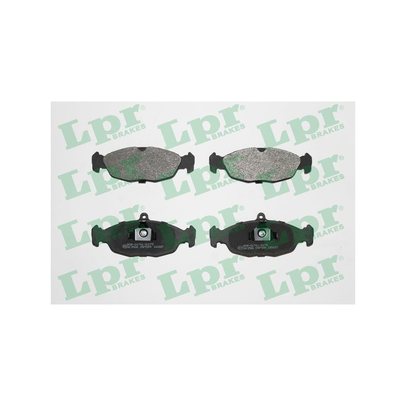 Pastiglie freno asse anteriore - LPR I.