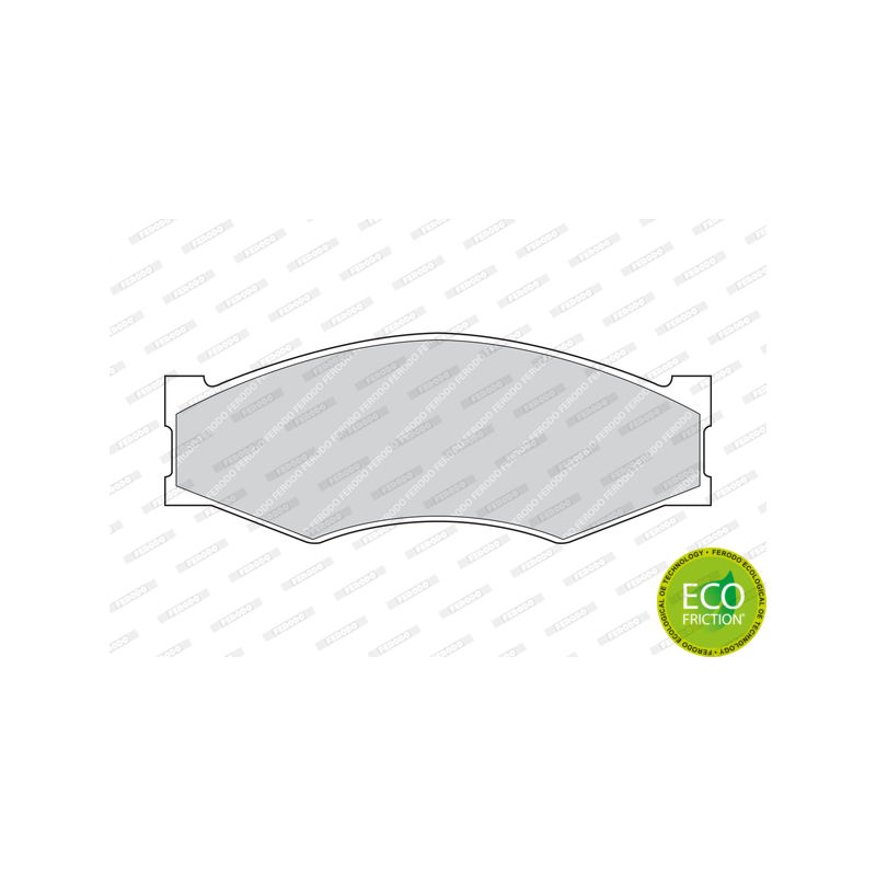 Pastiglie freno asse anteriore - FERODO