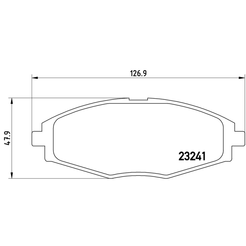 Pastiglie freno asse anteriore - BREMBO