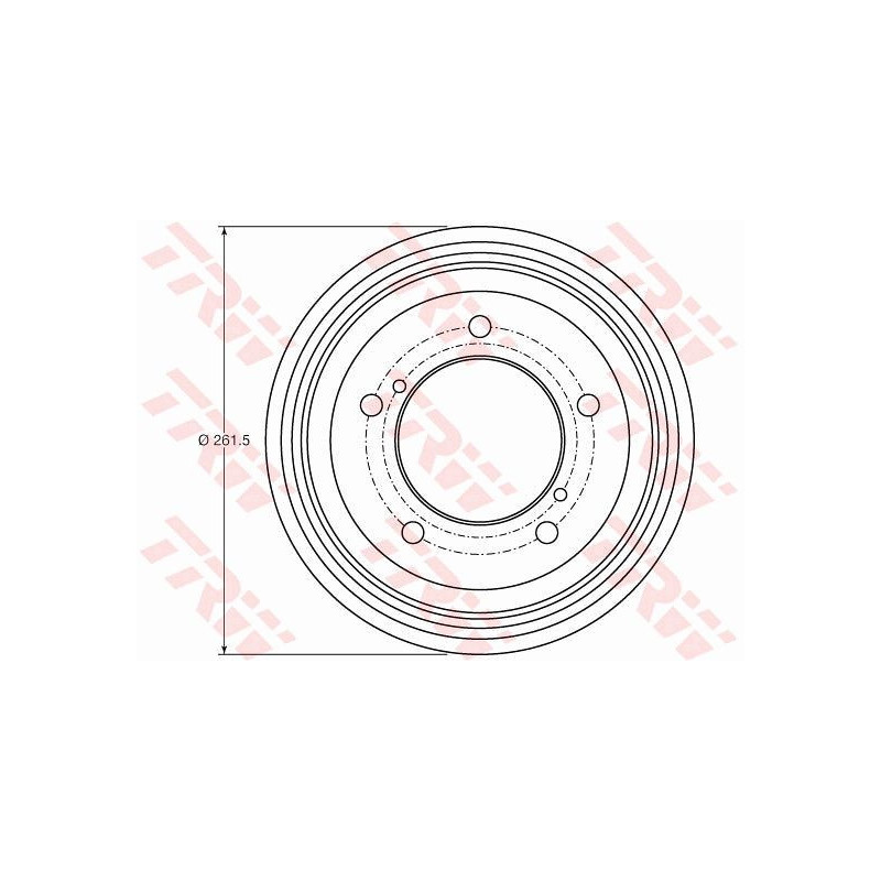 Tamburo freno - TRW