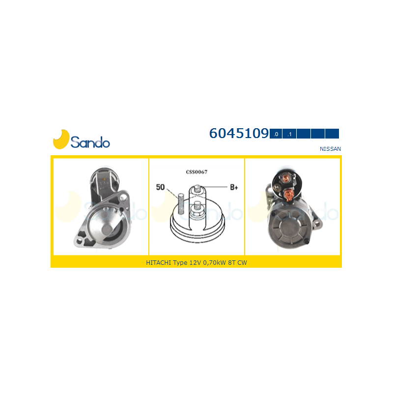 Motorino avviamento - SANDO