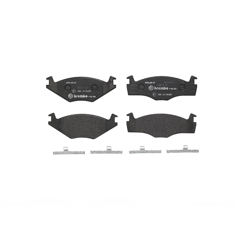 Pastiglie freno asse anteriore - BREMBO