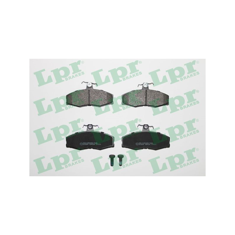 Pastiglie freno asse anteriore - LPR I.