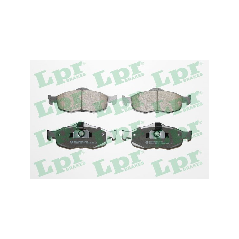 Pastiglie freno asse anteriore - LPR I.