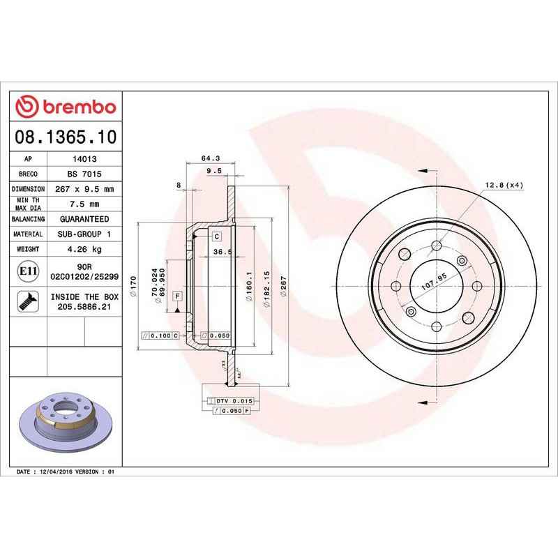 Spazzole tergicristalli - BREMBO