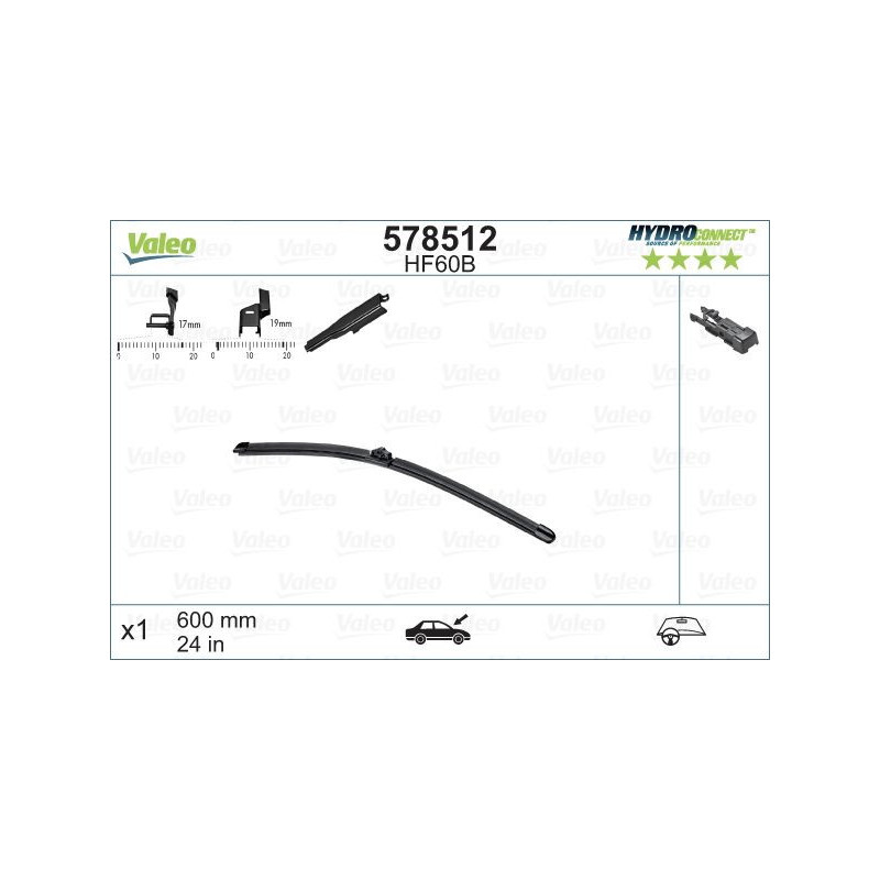 Spazzole tergicristalli - VALEO
