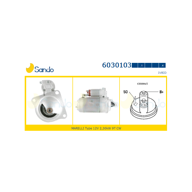 Motorino avviamento - SANDO