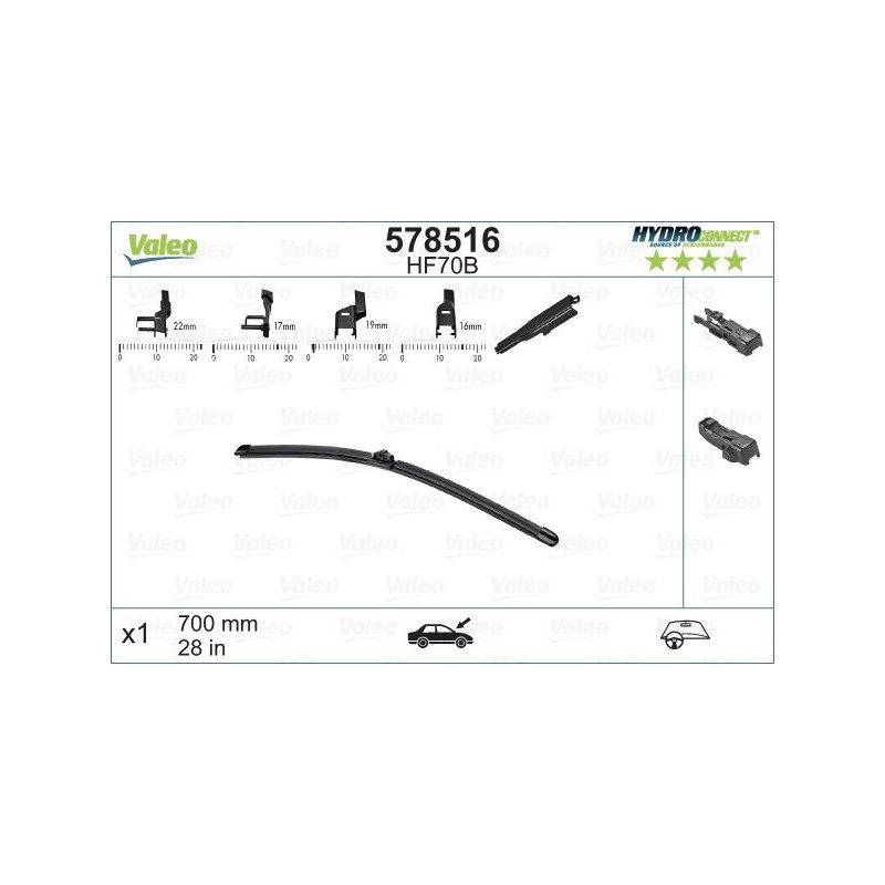 Spazzole tergicristalli - VALEO