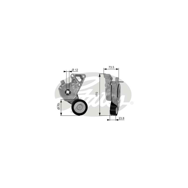 Tendicinghia trapezoidale - GATES