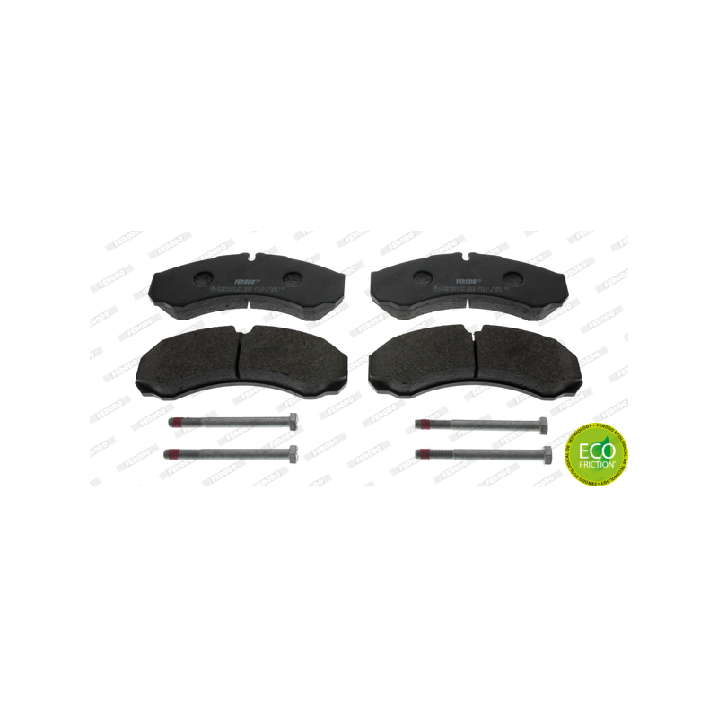 Pastiglie freno asse posteriore - FERODO