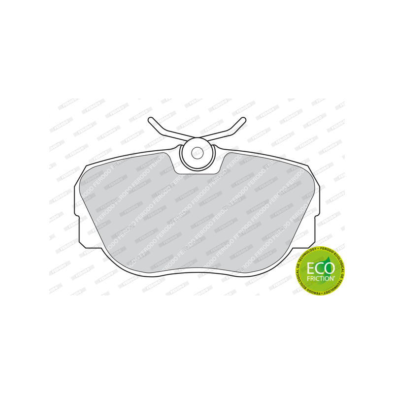 Pastiglie freno asse anteriore - FERODO