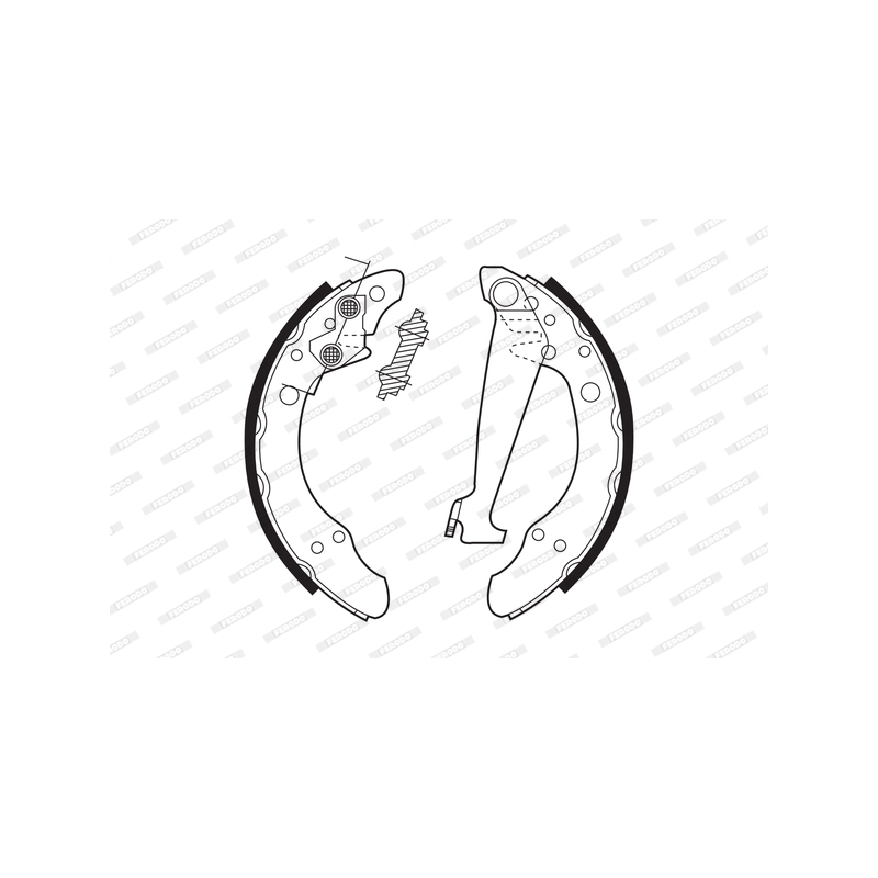 Ganasce freno - FERODO