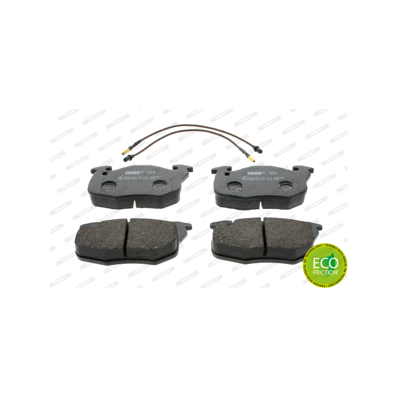 Pastiglie freno asse anteriore - FERODO