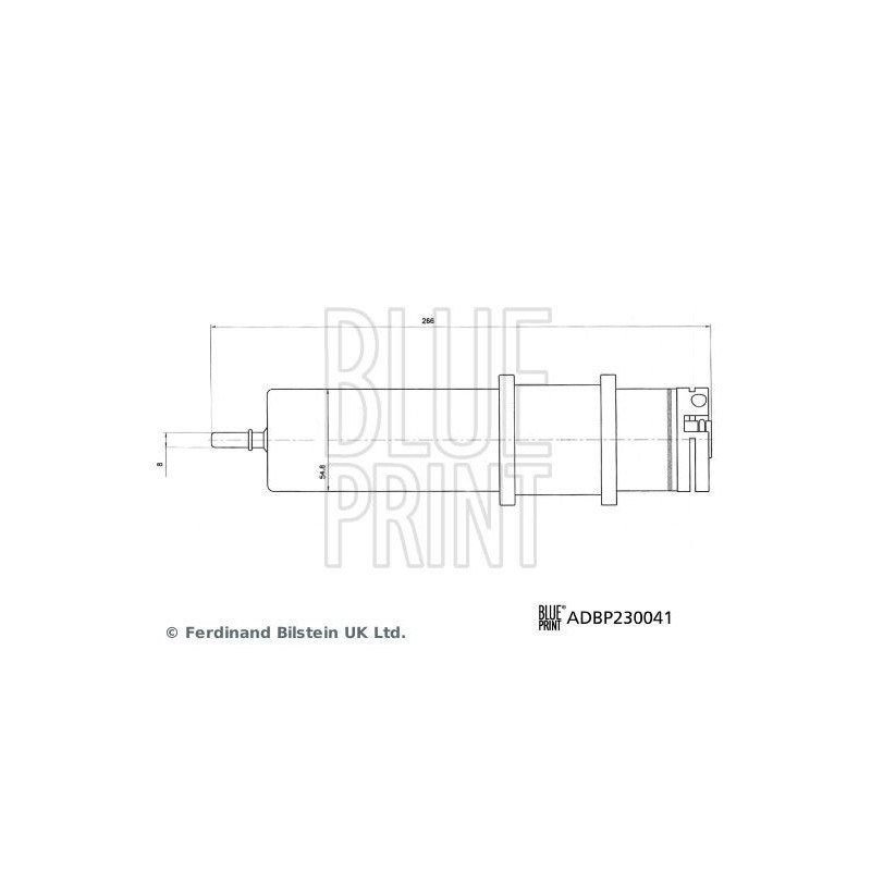 Filtro carburante - BLUE PRINT